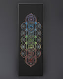 The Power of 7 Chakras - Gallery Canvas Wraps, Vertical Framed
