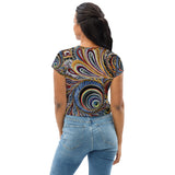 The Depth of the Souls - Women's Crop Tee