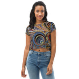 The Depth of the Souls - Women's Crop Tee