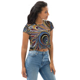 The Depth of the Souls - Women's Crop Tee