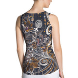 Night Song - Sublimation Cut & Sew Tank Top