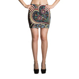 Love Love Love Sublimation Cut & Sew Mini Skirts