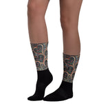 Love Love Love - Black foot socks